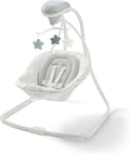 Sway Portable Baby Swing for Infants, Newborn Swing with 15 Songs and Sounds, Great Gift for New Parents