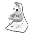 Portable Baby Swing and Bouncer, Multi-Direction Baby Bouncer Seat, Multiple Swing Speeds, Great Gift for New Parents, Redmond